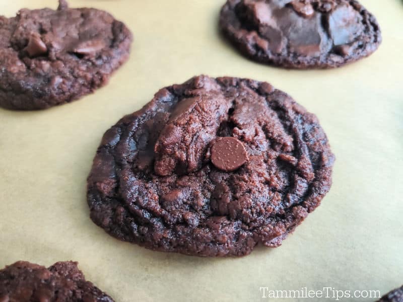 Easy 3 Ingredient Brownie Mix Cookies