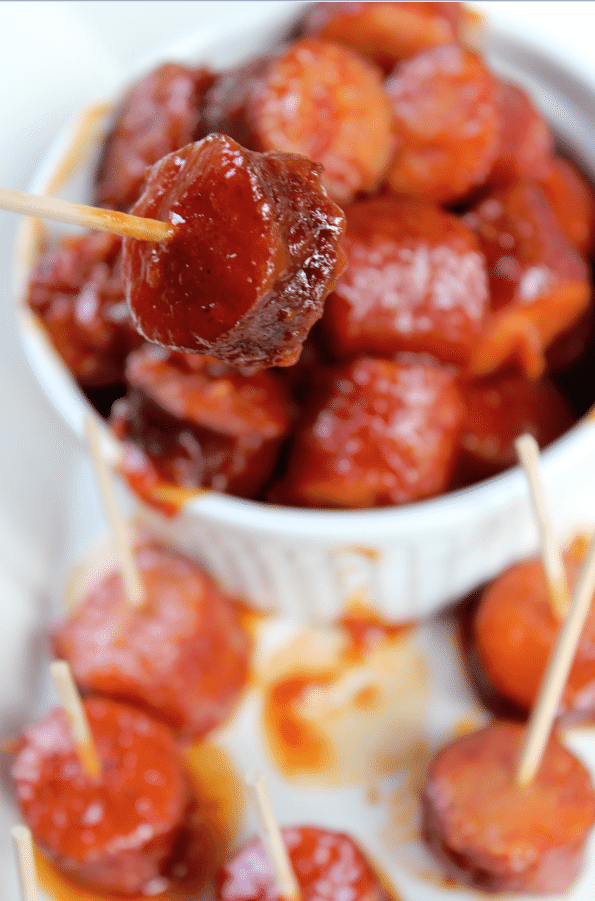 Crock Pot Spicy Barbecue Kielbasa Recipe