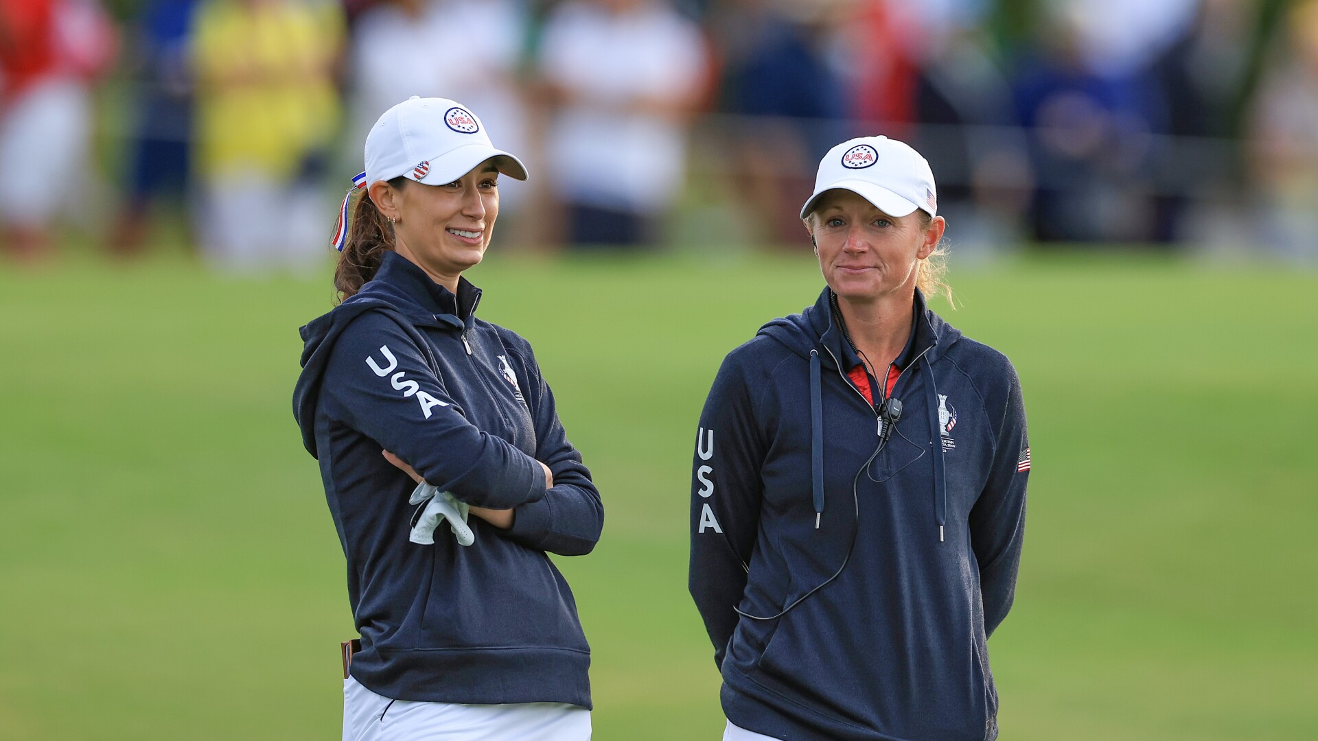U.S. sweeps foursomes session for first time in Solheim Cup history