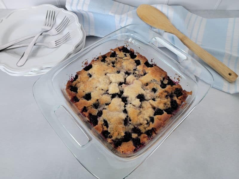 Easy Bisquick Blackberry Cobbler Recipe