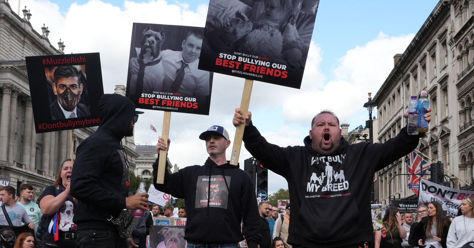 XL Bully Owners Protest Against Ban After Deciding To Keep Their Dogs   AA1h9IZP.img