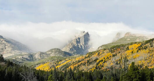 Rocky Mountain National Park has it all: pretty meadows, alpine lakes, and imposing mountains.