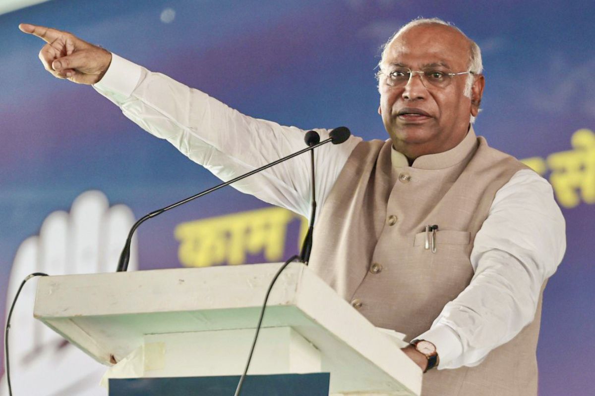 predetermined and premeditated by govt: kharge on suspension of oppn mps