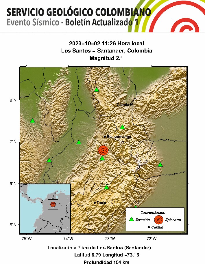 🔴 Temblor en Colombia hoy, en vivo varios sismos se presentaron en