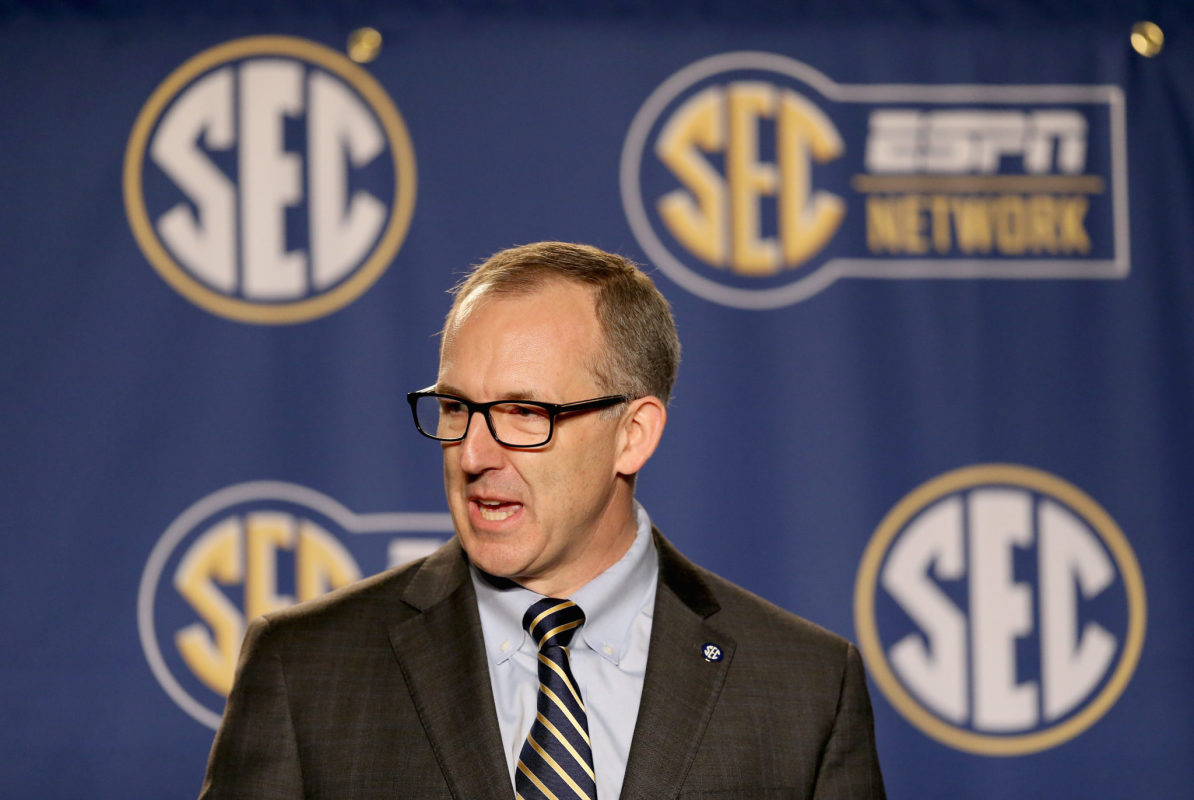 SEC Commissioner Greg Sankey Calls Out ESPN For 'Leaking' Conference ...