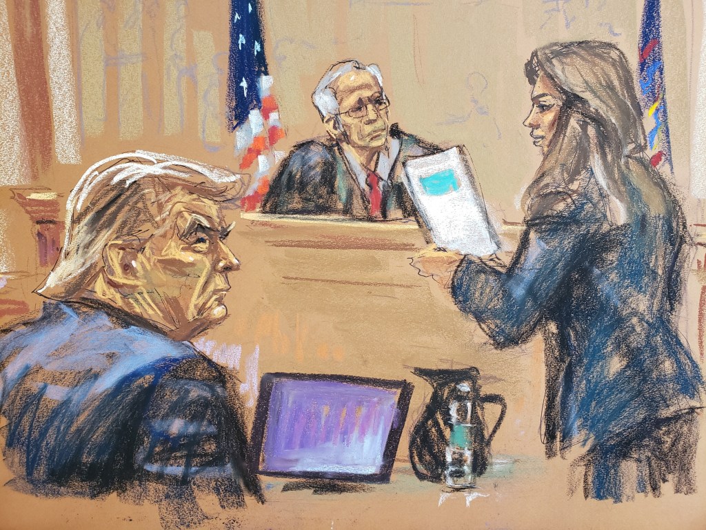 Judge at Trump civil fraud trial implores media to stop saying he