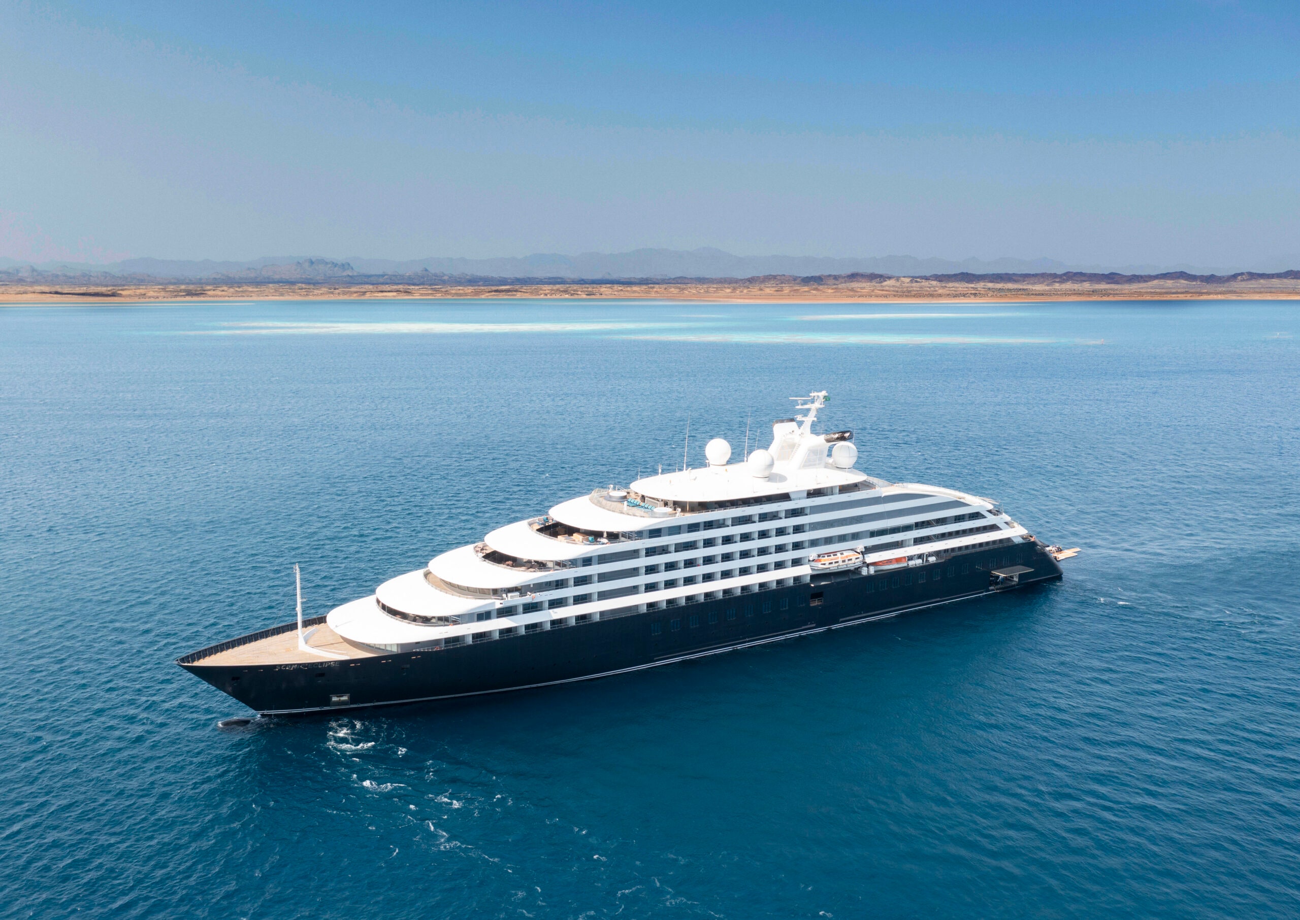 <p>Expanding from the rivers to the sea, Scenic launched its first ocean-going vessel, the expedition ship <em>Scenic Eclipse,</em> in 2019, and its second, <em>Scenic Eclipse II,</em> in 2023. Though each ship only carries 200 passengers in polar regions (and 228 elsewhere), they both have an extraordinary array of shipboard offerings, including 10 dining experiences, two helicopters, and a submersible each.</p> <div class="callout"><p><a href="https://cna.st/affiliate-link/2kPDMaDggM5J7VdjDfqLKeGcDLx3LeopgobWk6hcpbCTQucdUQkF9hsWWpG7cifs5skXSs11GXjQ2Ejay8mufsyoxUikc9MjsSRE3DBUitjRzpLM1eEhPo3qJi" rel="sponsored" title="Book now with Scenic Luxury Cruises & Tours">Book now with Scenic Luxury Cruises & Tours</a></p> </div><p>Sign up to receive the latest news, expert tips, and inspiration on all things travel</p><a href="https://www.cntraveler.com/newsletter/the-daily?sourceCode=msnsend">Inspire Me</a>