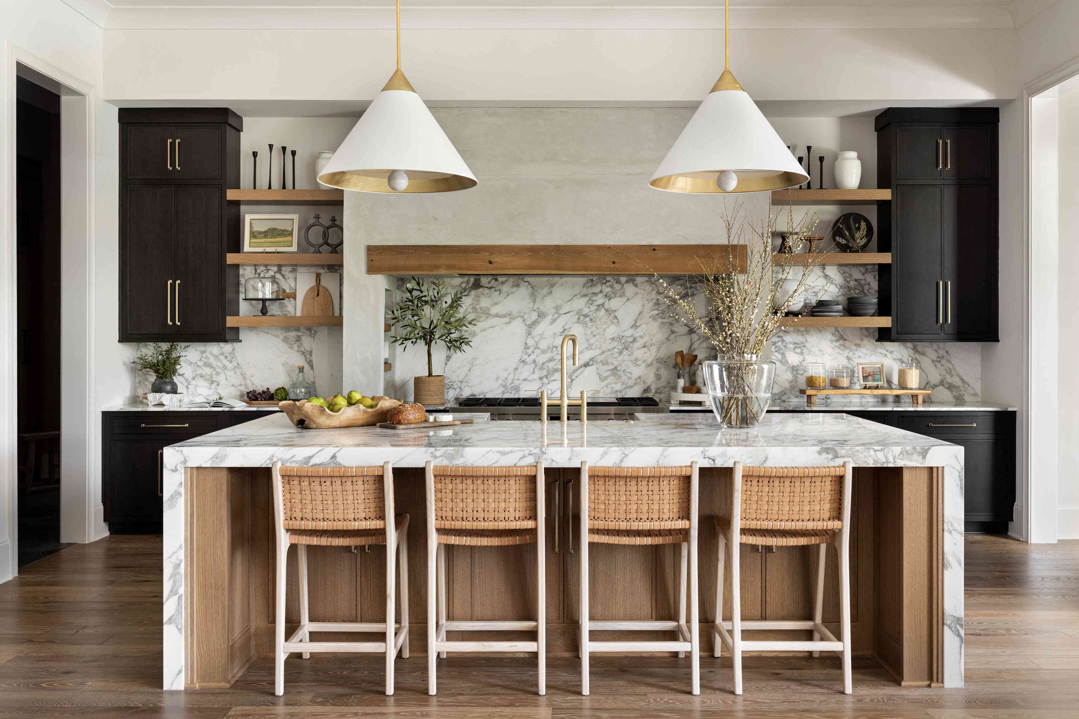 15 Stunning Examples of Waterfall Countertops Done Right