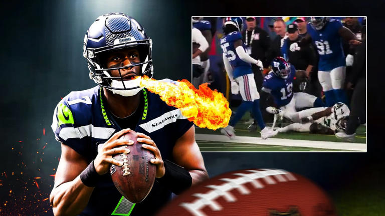 Seahawks QB Geno Smith confronts Giants after suffering injury on controversial tackle