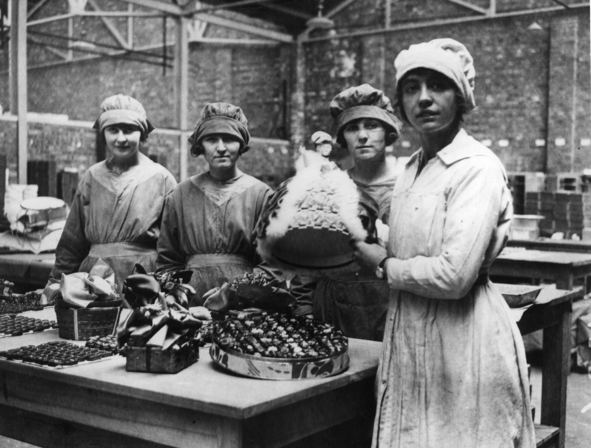 The most common jobs held by women 100 years ago