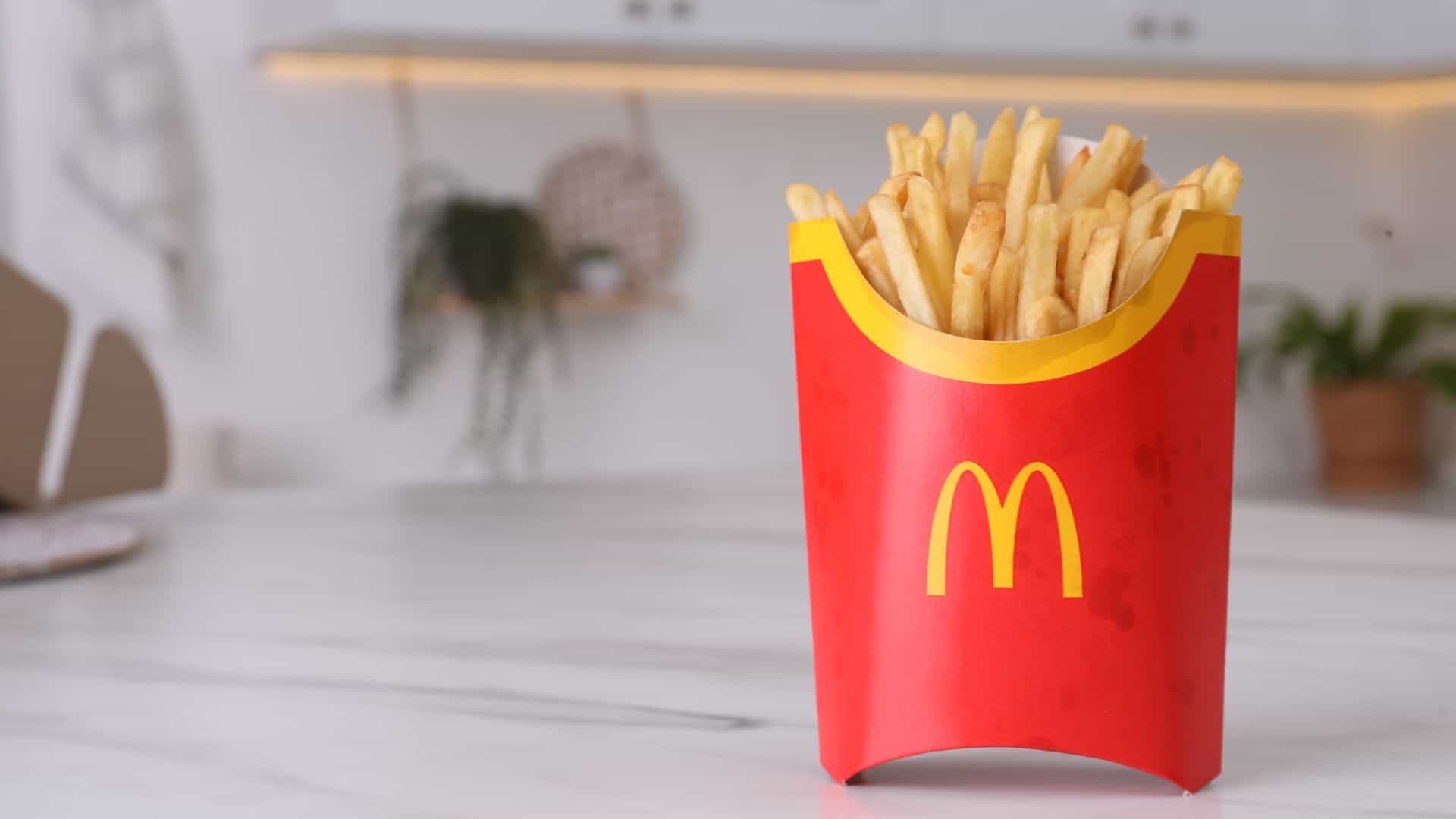 <p>Do you ever wonder what makes McDonald’s fries so crispy? It’s almost like they were made with love. Turns out they are!</p><p>All McDonald’s french fries are peeled and cut by hand, giving them the perfect shape. The potatoes are then blanched to soften them up. Then, they’re given a light fry in hot oil before being dried and frozen.</p><p>This frozen half-cooked goodness then makes its way to the McDonald’s branches, where workers refry them to completely cook them off and give them a perfect crisp.</p>