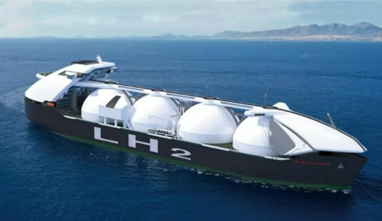 Japan bouwt aan een reusachtige waterstoftanker