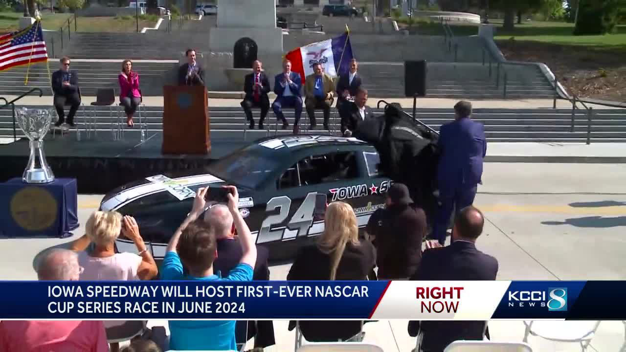It's official NASCAR Cup Series race coming to Iowa Speedway in 2024