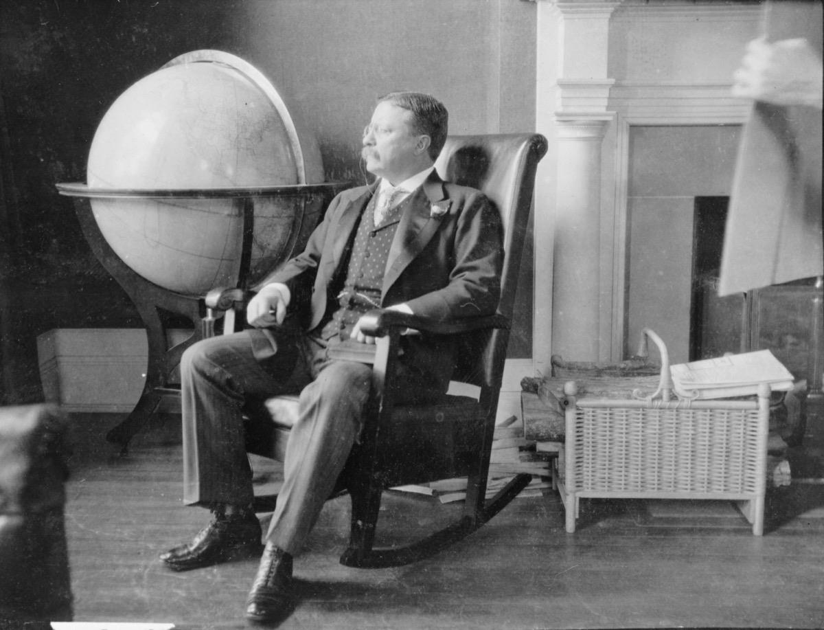 Франклин Рузвельт в кресле