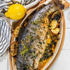 Herb Stuffed Roasted Arctic Char<br>