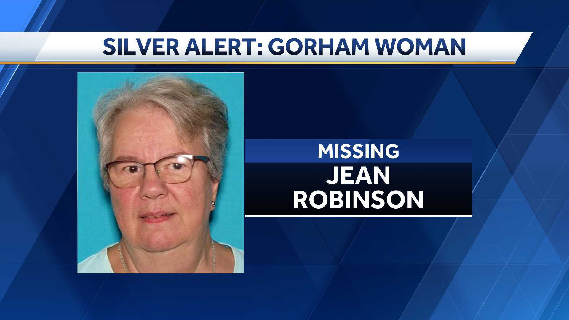 Gorham Police Issue Silver Alert For Missing 78 Year Old Woman