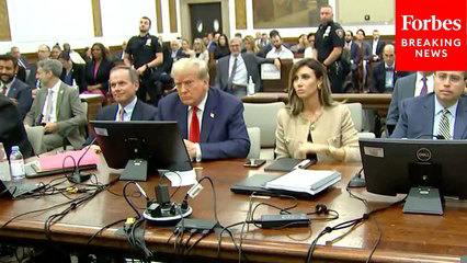 Cameras Capture Former President Trump In NYC Court For Third Day Of