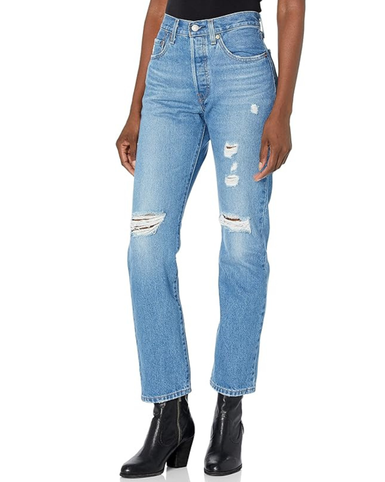 Get New Distressed Jeans From Amazon