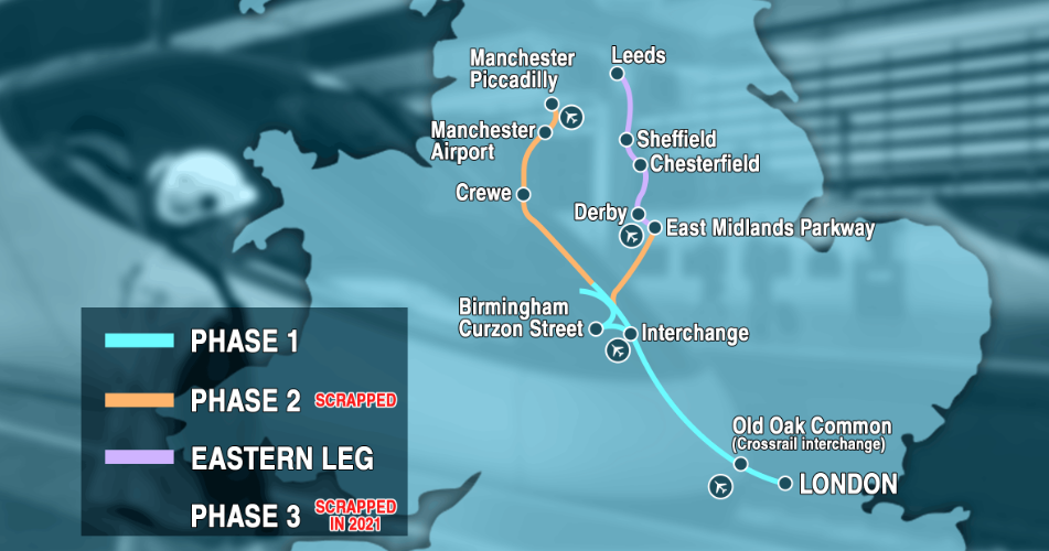 a new train line from london to manchester could plug controversial hs2 hole