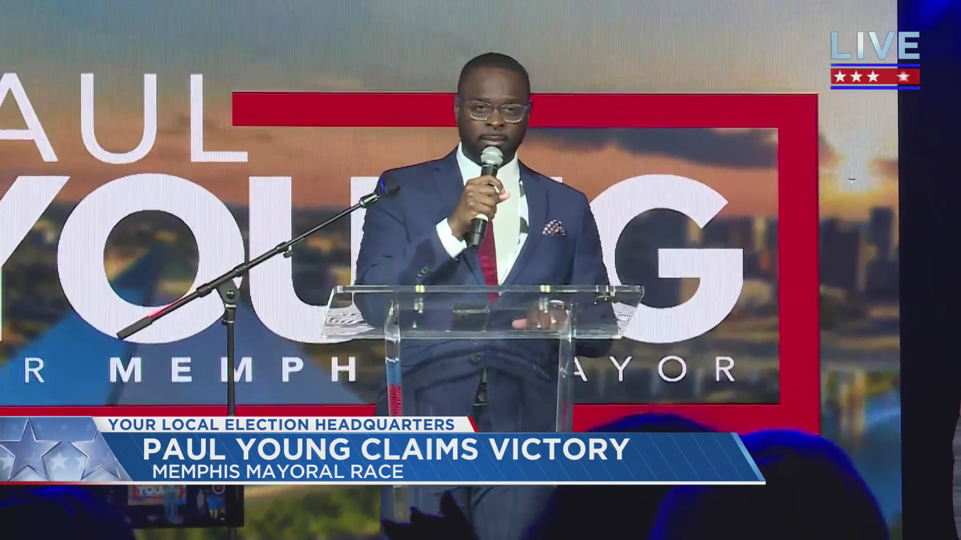 Paul Young claims victory in Memphis mayoral election
