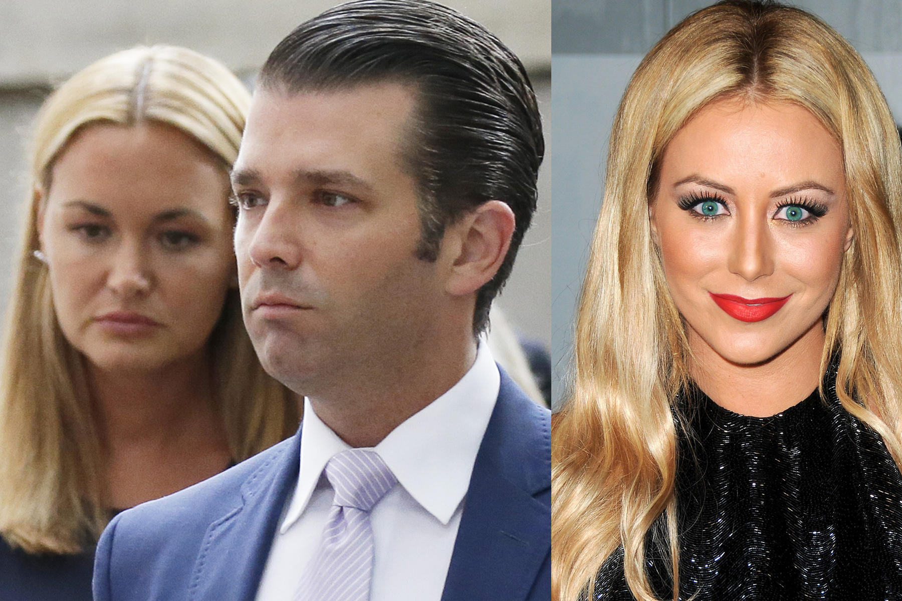 <p><span>Like his father, Donald Trump Jr. has been at the center of a cheating scandal. In 2018 -- days after his wife of 12 years, Vanessa, </span><a href="https://www.wonderwall.com/celebrity/couples/celebrity-splits-breakups-divorces-2018-3013134.gallery?photoId=192382">filed for divorce</a><span> -- multiple outlets reported that Don Jr. had an </span><a href="https://www.wonderwall.com/news/did-aubrey-oday-have-affair-donald-trump-jr-3013293.article">affair</a><span> with former Danity Kane singer Aubrey O'Day in late 2011 and early 2012 after they got close while filming "The Celebrity Apprentice." People magazine reported that the alleged affair ended after Vanessa, who was reportedly pregnant with one of their five children around the time, discovered sexy text messages from Aubrey on her husband's phone. "I think his marriage to Vanessa was over long before Aubrey came along," a source told Page Six, adding that Don Jr.'s family "pressured" him into staying in the marriage. In fact, one source said the future President Donald Trump told his son to "knock it off." Aubrey went on to record two songs believed to be about the alleged affair, one titled "DJT." (Don Jr.'s middle name is John.)</span></p><p>Aubrey -- who in 2019 called Don Jr. her "ex" and onetime "soulmate" -- later went public with more details about their alleged affair including this unexpected reveal: On a July 2023 episode of Michael Cohen's "Mea Culpa" podcast, Aubrey said -- as reported by <a href="https://pagesix.com/2023/07/05/aubrey-oday-i-had-sex-with-donald-trump-jr-in-a-gay-club-bathroom/">Page Six</a> -- that her physical affair with Don Jr. began "in a gay club bathroom." </p><p>"I was hosting a gay club and our first time going out together — he wanted to see me so bad — and I told him, 'Well, I'm gonna be at a gay club tonight'," she claimed. "So Don shows up to the gay club — and I'm talking about this is one of the biggest gay parties in New York ... Everybody was in a G-string or less." She added that the reality TV star and businessman was surprisingly at ease there, which isn't what many might expect considering his anti-LGBTQIA+ views that emerged after his father pursued politics. "I looked at his Instagram for the first time in years and saw all kinds of jokes of belittling the gay community … and I thought to myself, 'Man, you were super comfortable in that gay club.' In fact, so comfortable that we ended up going to the bathroom and, for the first time, had sex in a gay club bathroom," Aubrey said.</p><p><span>MORE: </span><a href="https://www.msn.com/en-us/community/channel/vid-kwt2e0544658wubk9hsb0rpvnfkttmu3tuj7uq3i4wuywgbakeva?item=flights%3Aprg-tipsubsc-v1a&ocid=social-peregrine&cvid=333aa5de5a654aa7a98a6930005e8f60&ei=2" rel="noreferrer noopener">Follow Wonderwall on MSN for more fun celebrity & entertainment photo galleries and content</a></p>