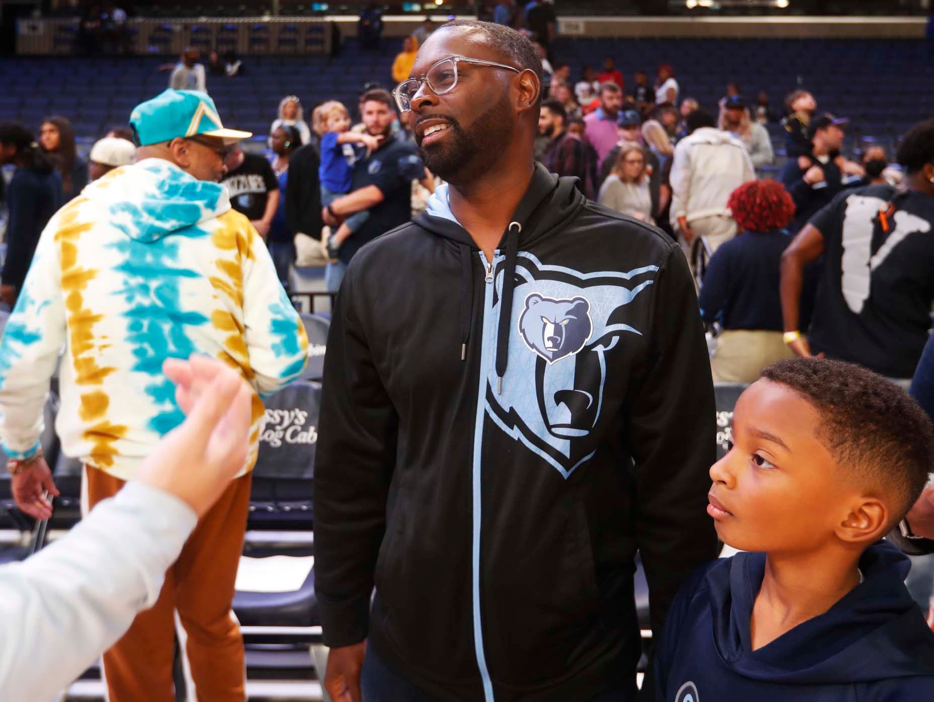 Memphis mayorelect Paul Young makes appearance at Memphis Grizzlies