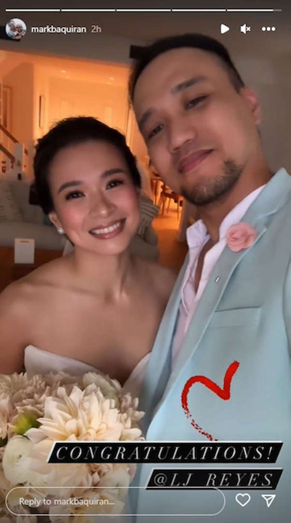 LJ Reyes Gets Married In New York! Here's A First Look At Mrs. Philip Evangelista