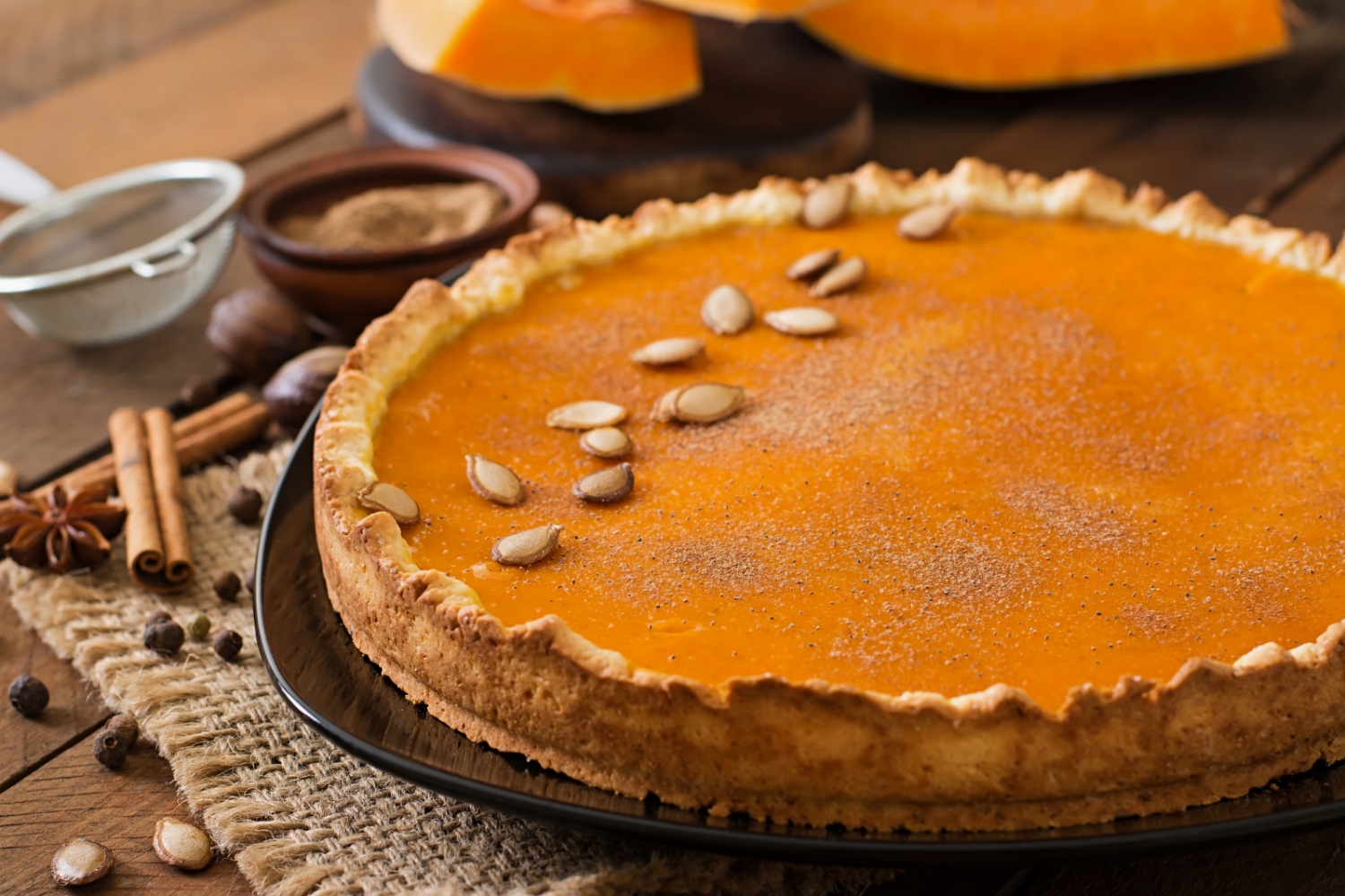 Pumpkin pie Recipe in English ingredients