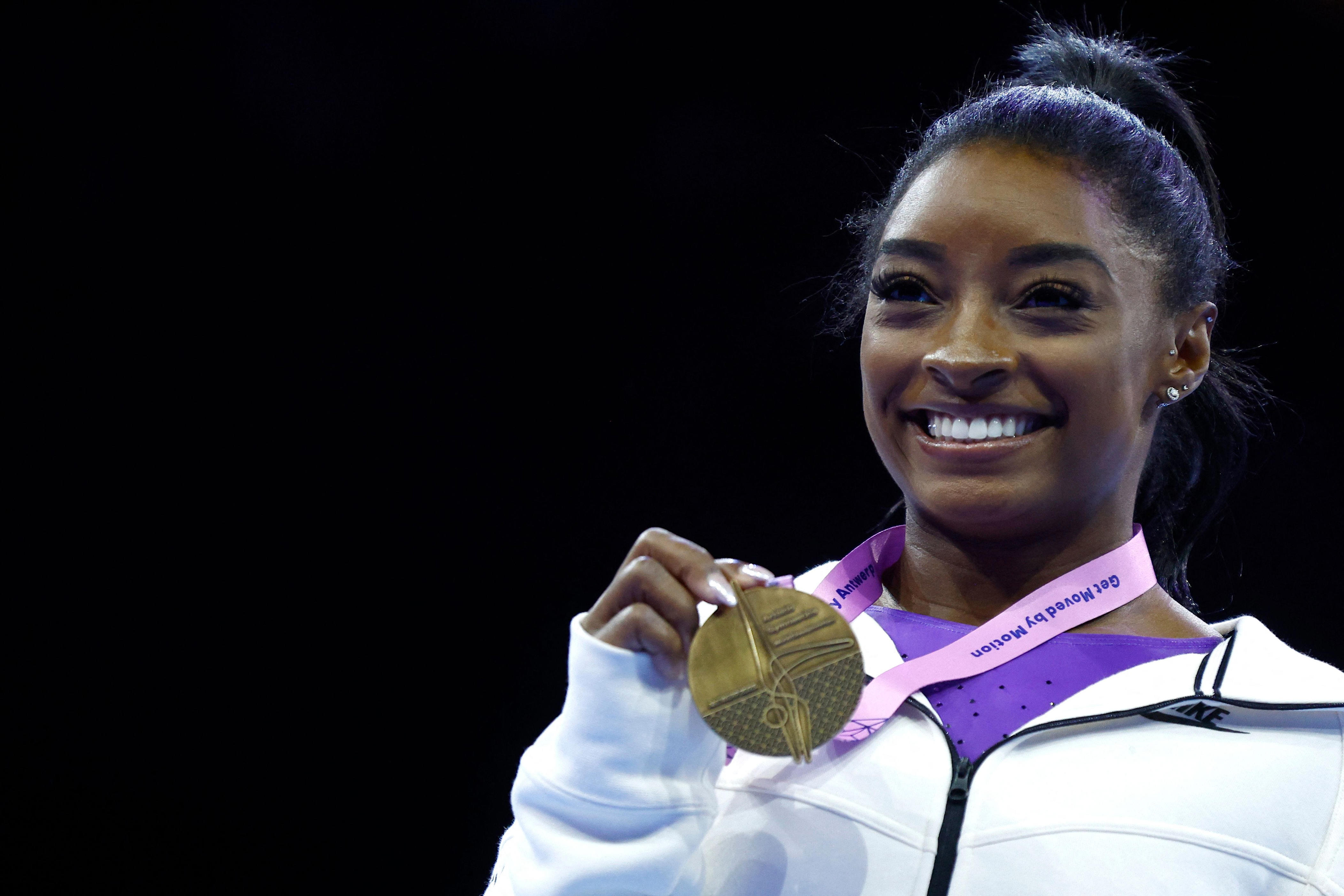 Simone Biles wins something more important than medals at world ...