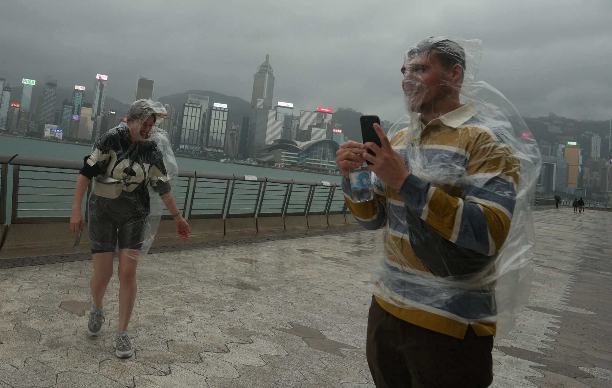 Typhoon Koinu: Hong Kong downgrades signal to T8 after resurgent storm ...