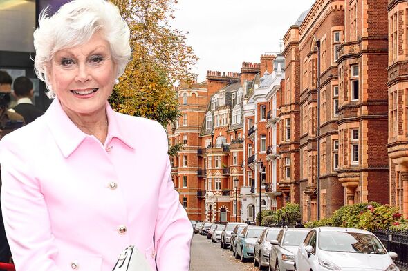 Angela Rippon's Quiet Life In Affluent London Area Where Average Home 