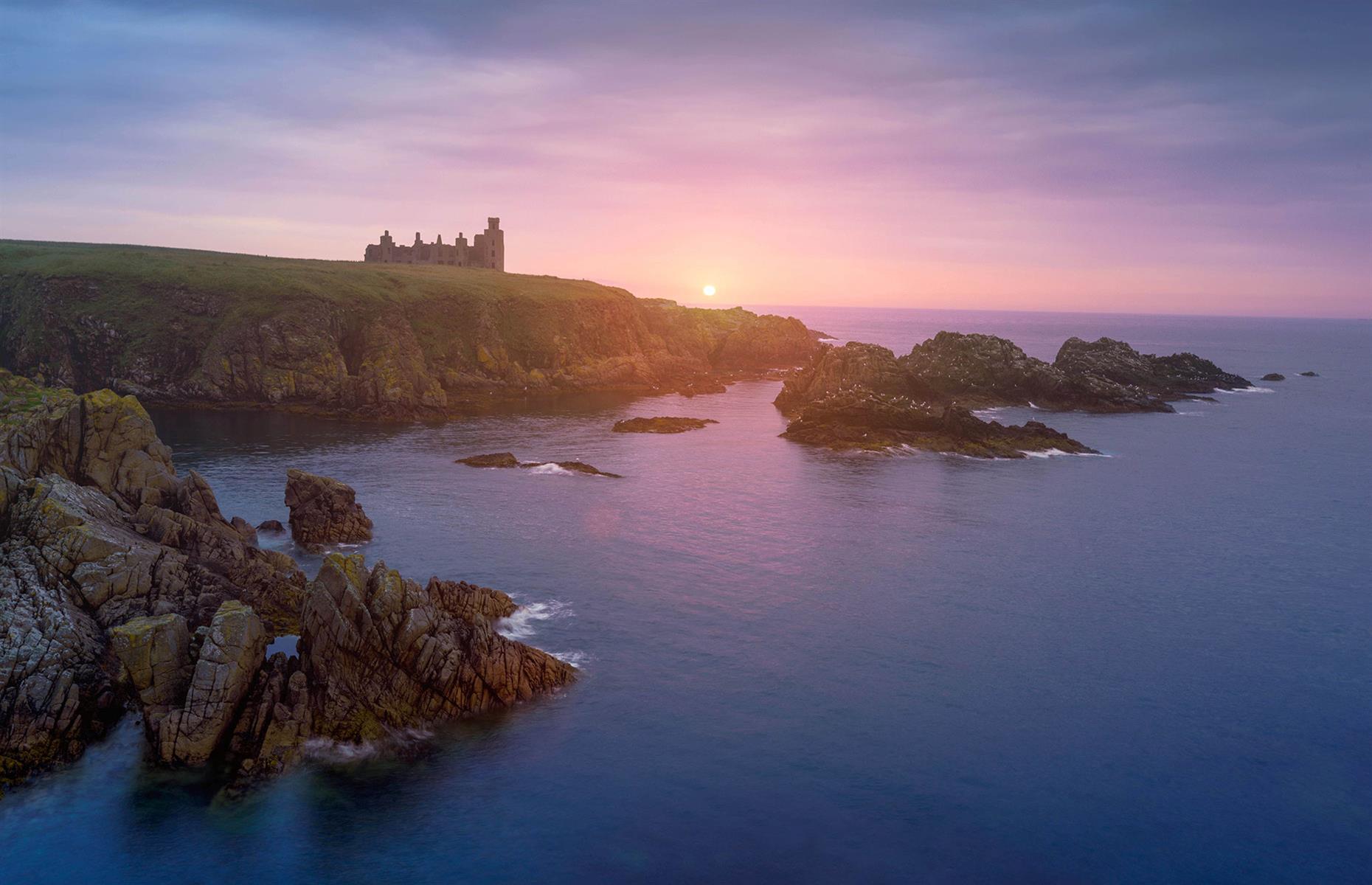 <p><a href="https://www.visitabdn.com/listing/slains-castle">Slains Castle</a>, near Cruden Bay, is worth a visit for any fans of Gothic fiction as it is widely believed that it provided inspiration for the castle in Bram Stoker's <em>Dracula</em>. It's certainly true that Stoker would have known it – he holidayed nearby regularly before writing the book, and the castle, which would have been in a much better state of repair back then, also has an octagonal hall, much like Dracula's castle.</p>
