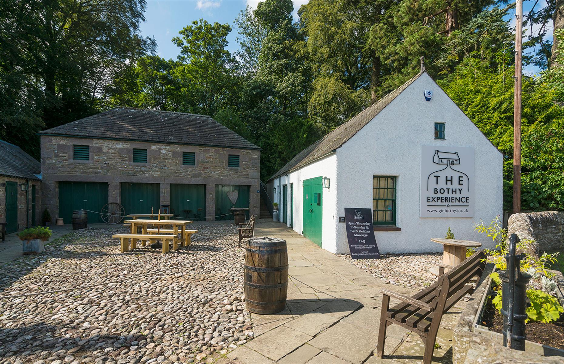 As well as the lavish interiors of the castle itself, the Gin Bothy at Glamis, located just a few minutes from the castle, offers an altogether different Scottish experience. With gin tastings, music, stories and a fully-stocked Scottish larder, it's a great place to refuel after a day of castle exploring.