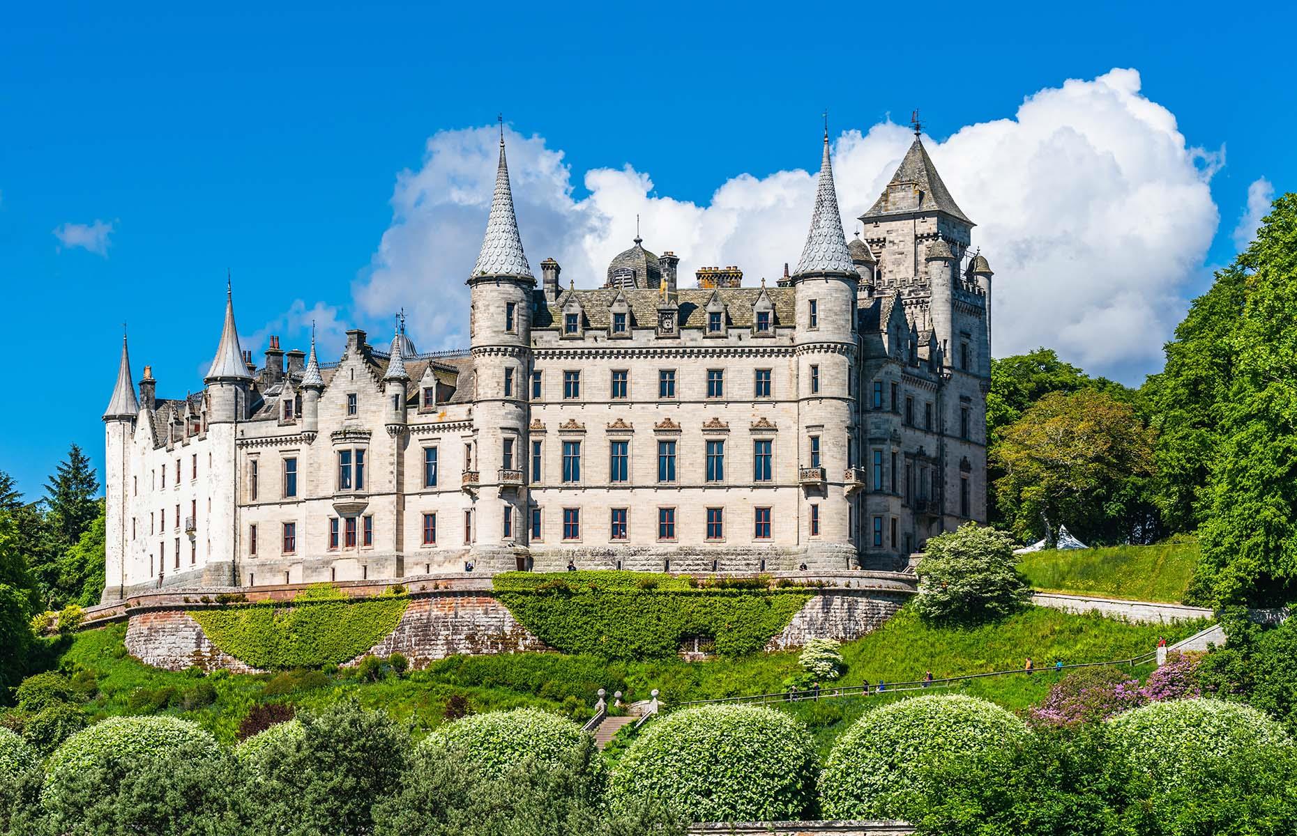 With its slender conical turrets that look borrowed from a French chateau and its impeccably manicured gardens, Dunrobin, Scotland’s most northerly 'big house', often stops visitors in their tracks as they head towards John O' Groats in Scotland's far north. However, while it may look like a fairy-tale castle, it hides a rather unsavoury past that, try as it might, it's been unable to shake off.