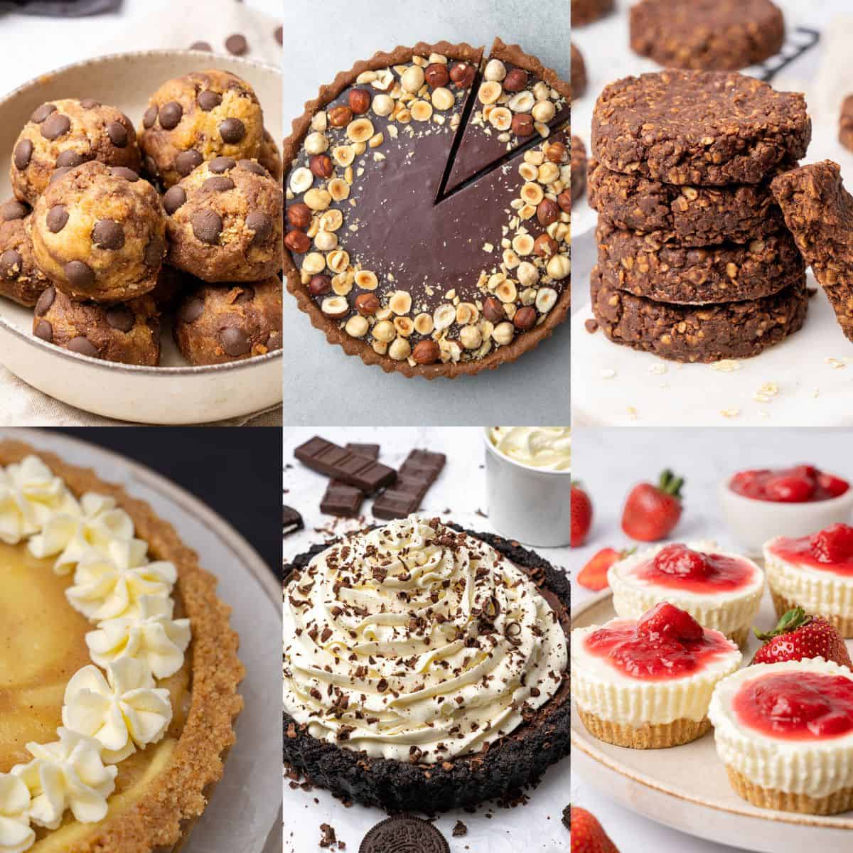 <p>When you need to whip up a quick dessert but don’t have access to an oven, this list of the best <strong><a href="https://www.spatuladesserts.com/no-bake-desserts/">no-bake desserts</a> </strong>will save the day! The following shares 35 sweet and decadent dessert recipes that are easy to make, use simple ingredients and don’t require you to get anywhere near an oven. Whether you make them to enjoy at home or for a group of friends, these no-bake treats will definitely impress!</p><p><strong>Go to the recipes: <a href="https://www.spatuladesserts.com/no-bake-desserts/">No Bake Desserts</a></strong></p>