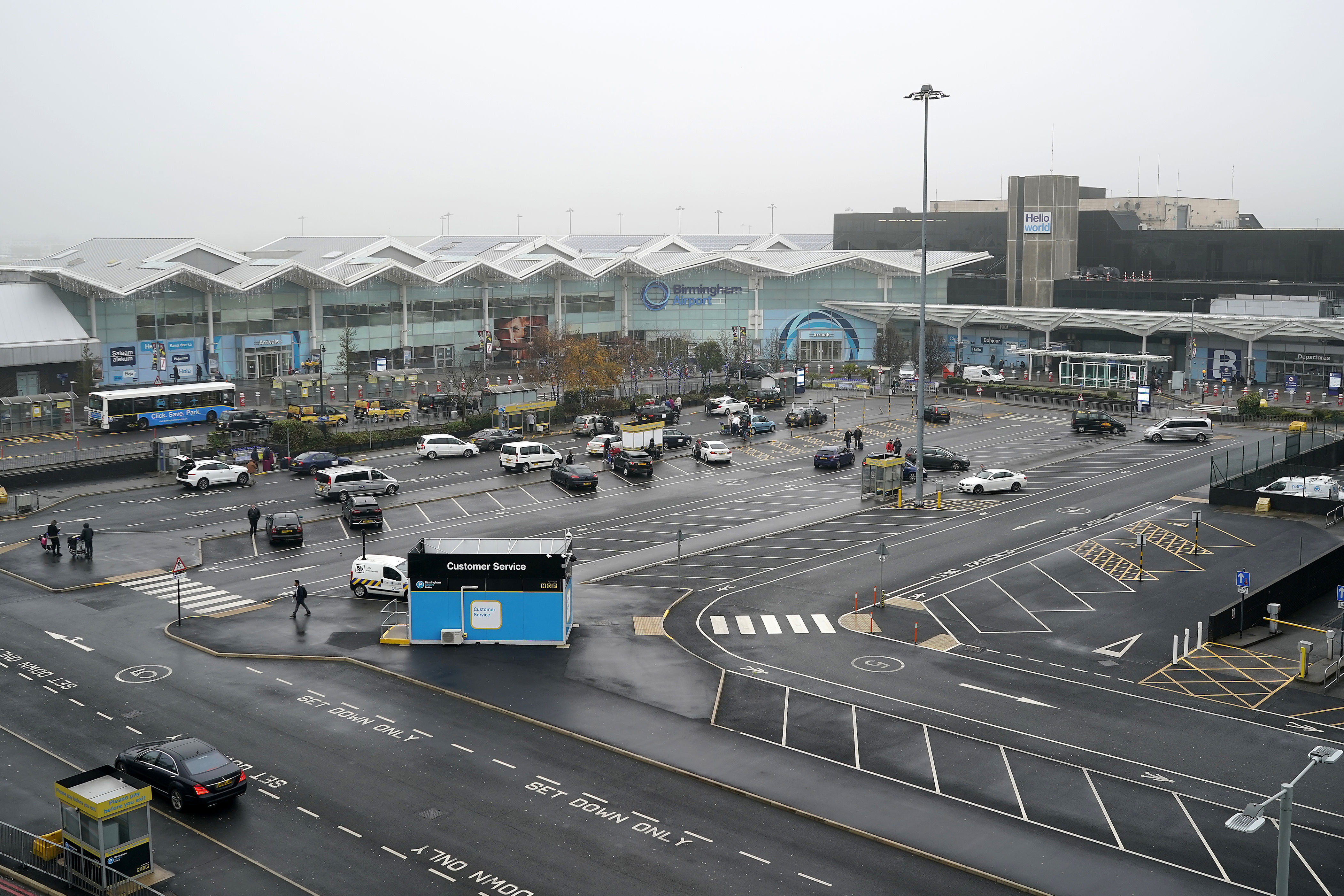 birmingham airport suspends operations after suspicious device found on aer lingus flight to belfast