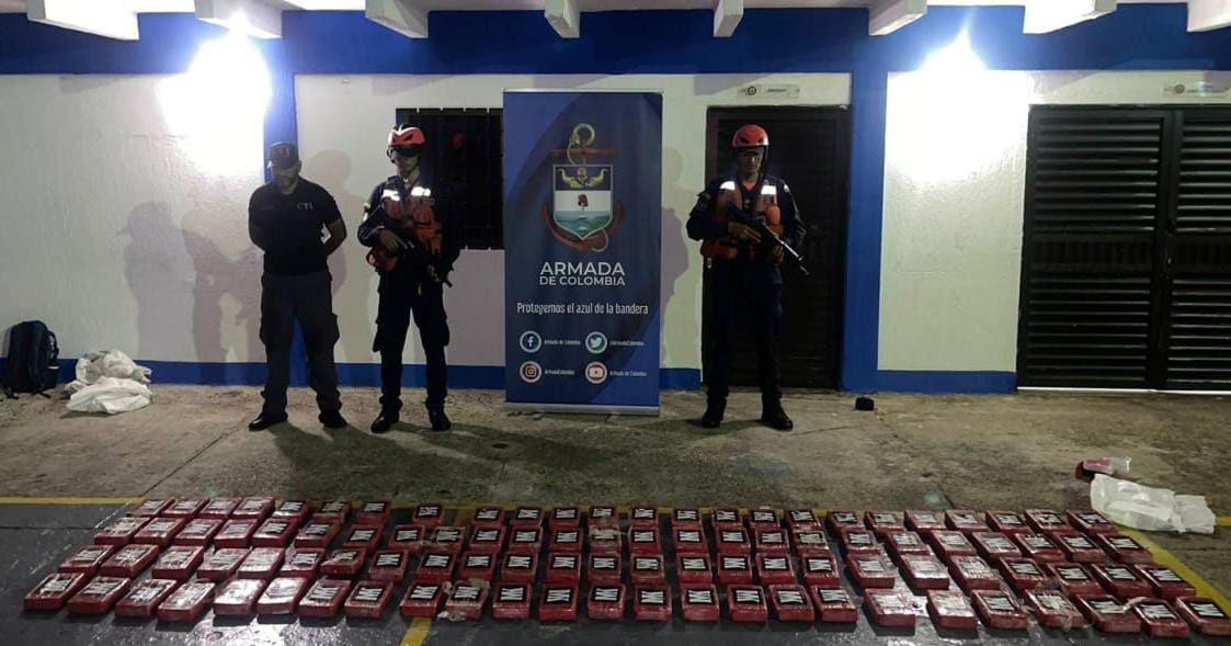 operación contra el narcotráfico en san andrés: incautan más de 100 kilos de coca y marihuana avaluada en $2 millones de dólares