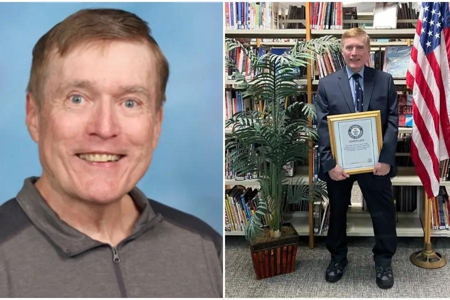 Illinois Teacher S 53 Year Career Earns World Record   AA1hW0iy.img