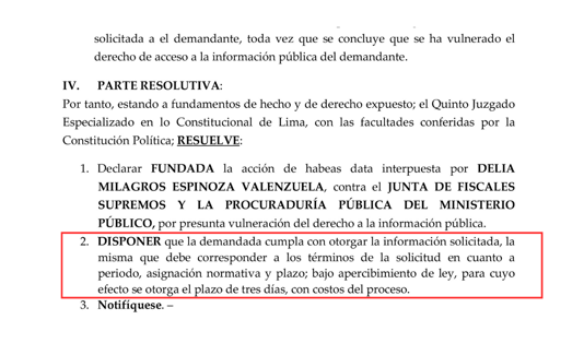 Más información oculta en gestión de la fiscal Patricia Benavides