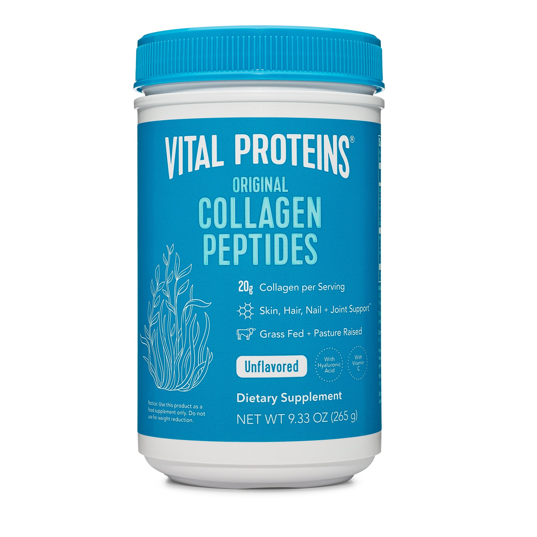 Vital proteins original collagen. Vital-Proteins-Collagen-Peptides-Unflavored-1-25-lbs-567-g.