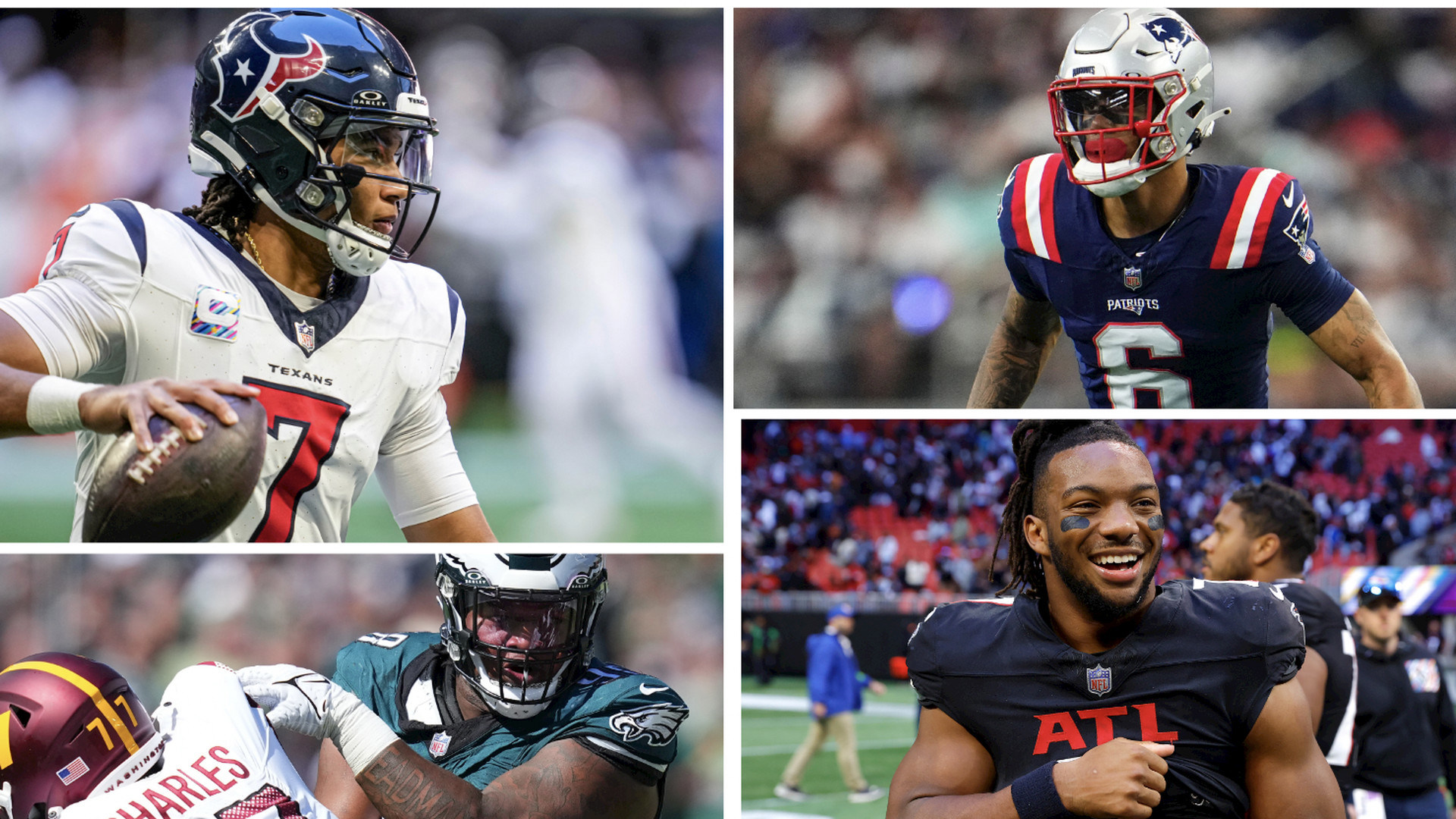 Ranking the 12 best NFL rookies so far