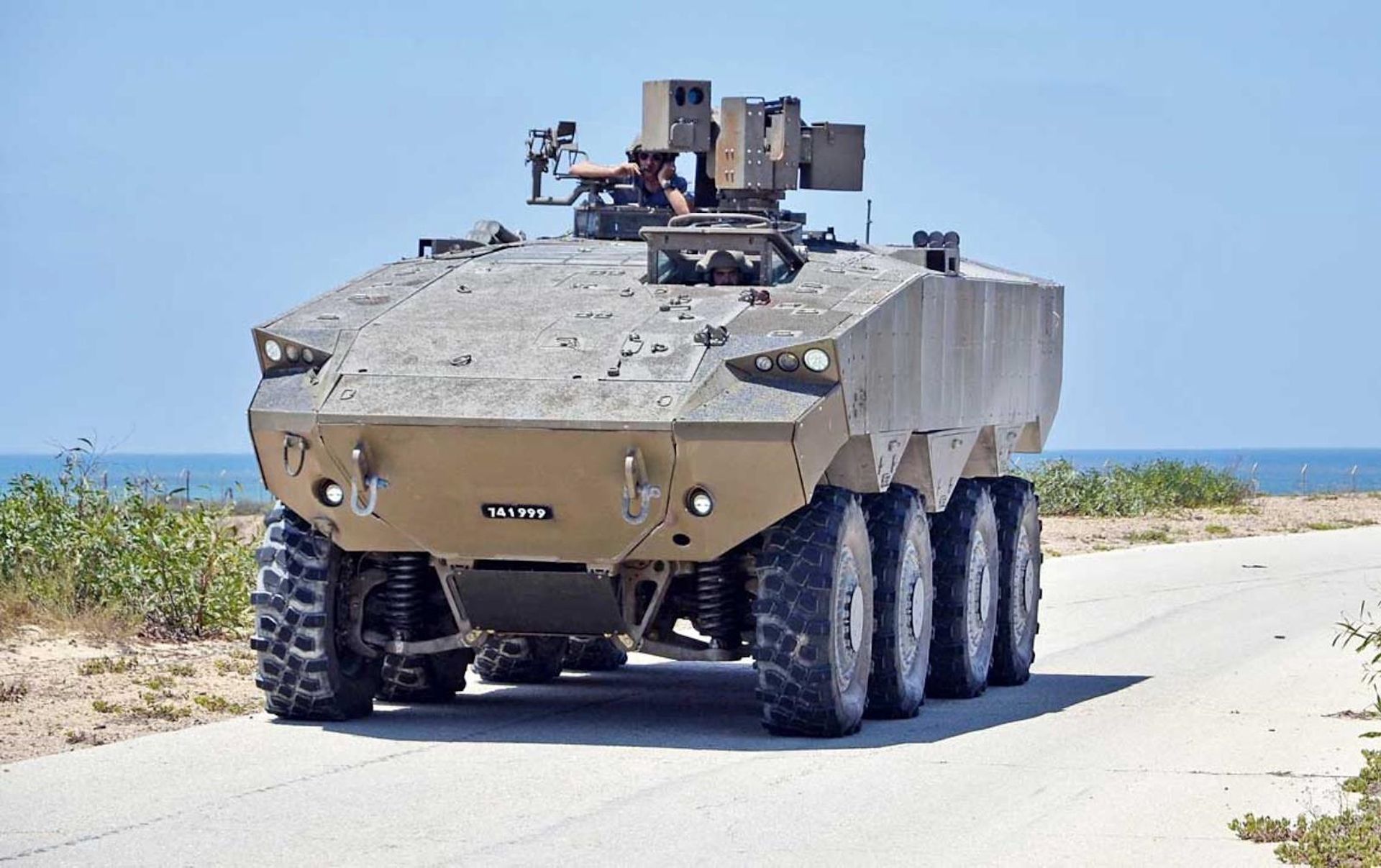 Israel military vehicles