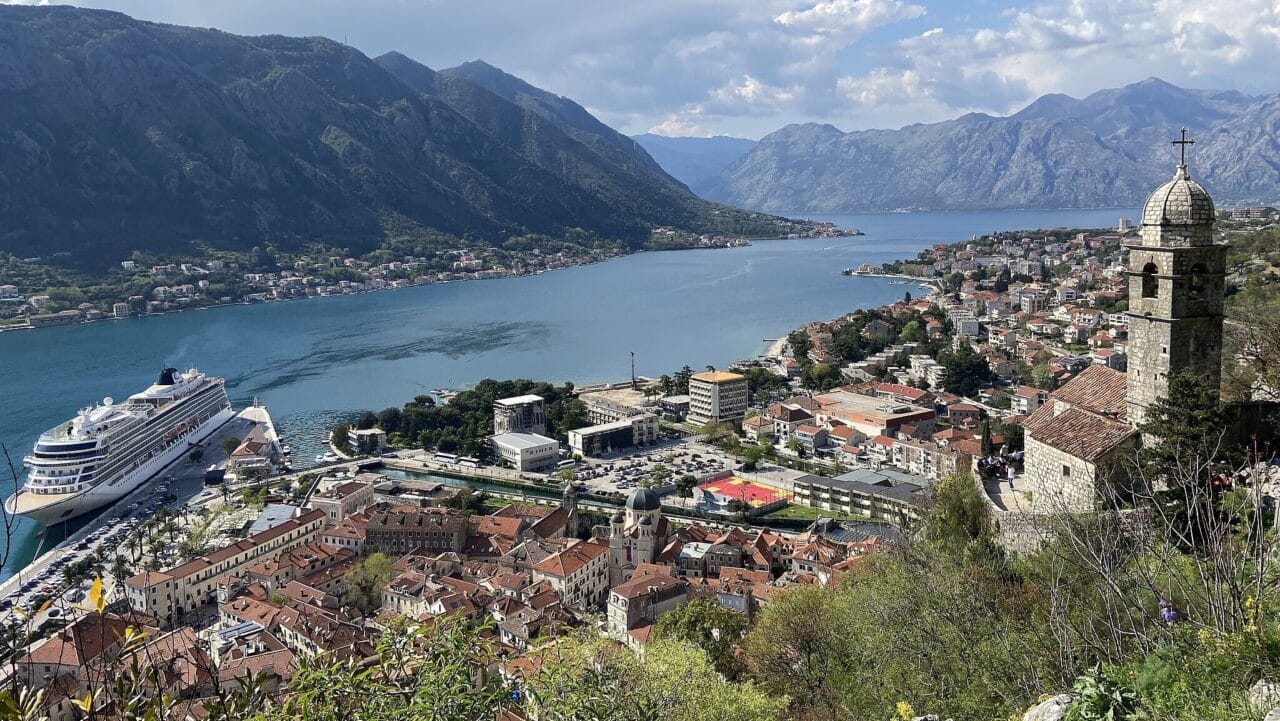 <p>Discussions about places to visit in Montenegro tend to begin with Kotor, and it is easy to see why. Kotor packs plenty into its relatively small borders, with a proud maritime history allied to modern cafes, restaurants, and bars, plus some of the most alluring churches in this part of the world. Stop for a romantic courtyard lunch at Pržun before taking the arduous walk up to the fortress walls, where the ultimate view of the Bay of Kotor awaits.</p>