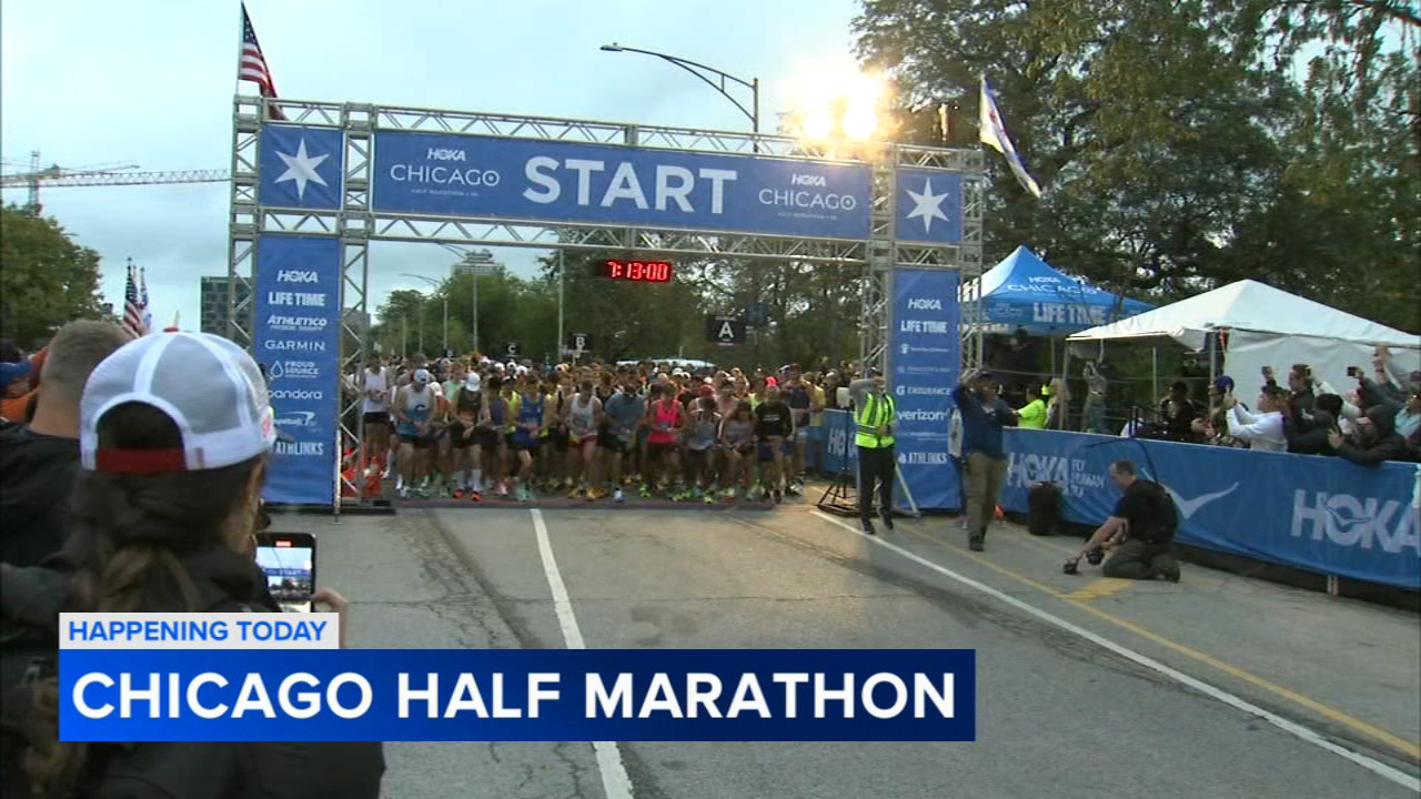 Chicago Half Marathon 2023 Street closures in place as South Side race