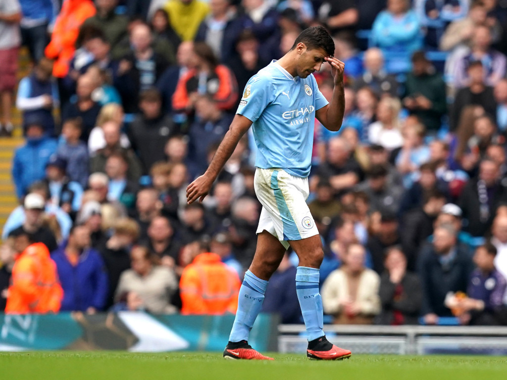 Phil Foden Admits Rodri Will Be A 'big Miss' During His Three-match ...