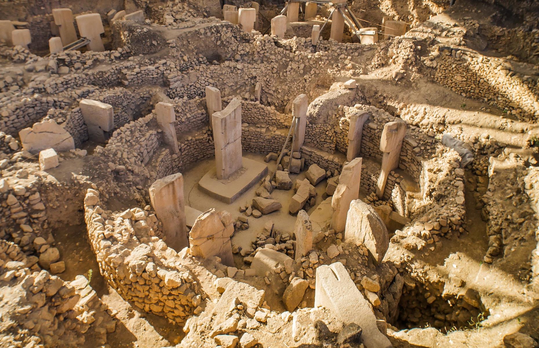 <p>Created at a time before humans had domesticated animals or cultivated crops, Gobekli Tepe in Turkey is regarded as the oldest known monumental structure on Earth. These intriguing oval and rectangular limestone structures, which include elaborately carved T-shaped pillars, were erected 11,000 years ago – that’s a whopping 6,000 years before Stonehenge. It’s thought this hilltop structure in upper Mesopotamia, near Urfa, was used by hunter-gatherers as a kind of temple or meeting place for rituals.</p>  <p><strong><a href="https://www.loveexploring.com/galleries/118797/ancient-discoveries-found-recently?page=1">These are the most incredible ancient discoveries made recently</a></strong></p>