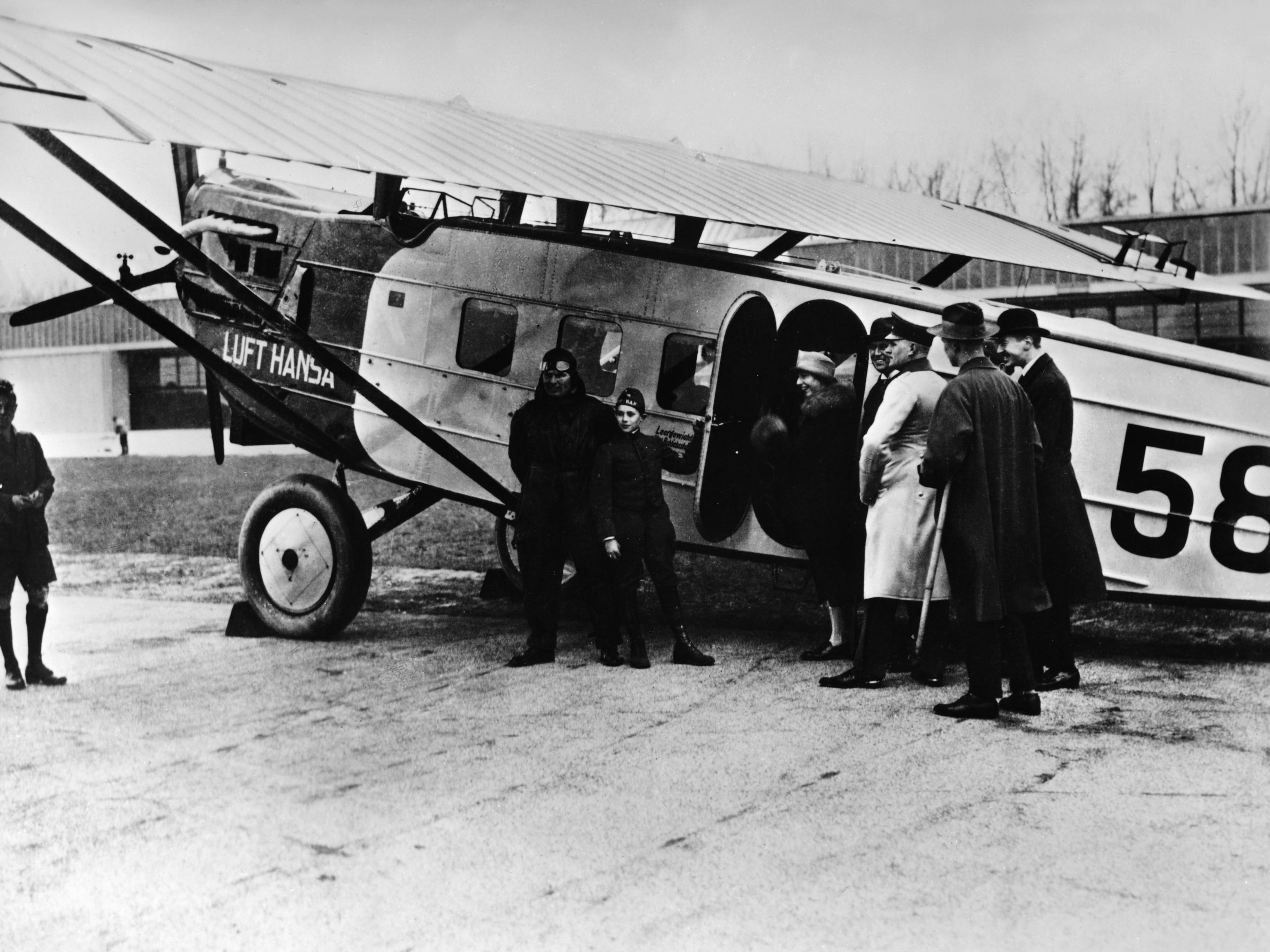 <p>Lufthansa began its official flight service in 1926, according to the airline's website.</p>