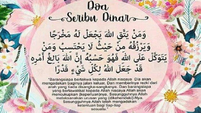 Bacaan Ayat Seribu Dinar Surat At Talaq,Arti Berikut Keutamaan Dan ...