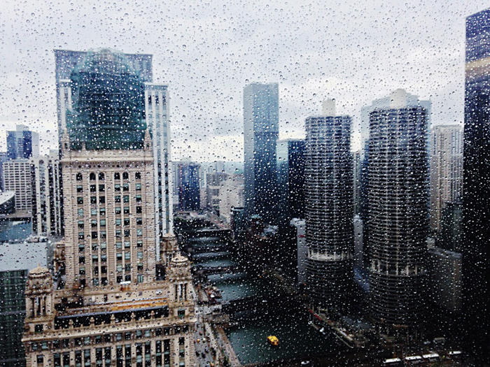 el tiempo en chicago: lluvias matutinas dispersas y posibles tormentas fuertes a severas