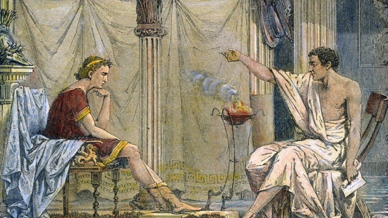 В древние времена греческие ученые не случайно. Аристотель и Македонский. Древняя Греция Аристотель.